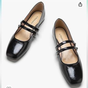 Paravano Mary Jane Shoes for Women | Women Flats Womens Square Toe Flats size 8